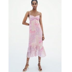 ZARA Paisley Print Dress!